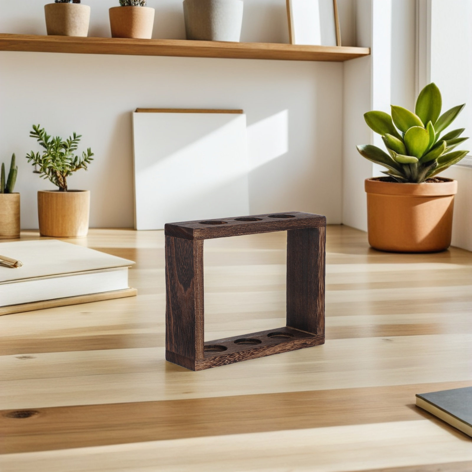 Soporte de madera para plantas - Propagation Station Vase reseña y precio