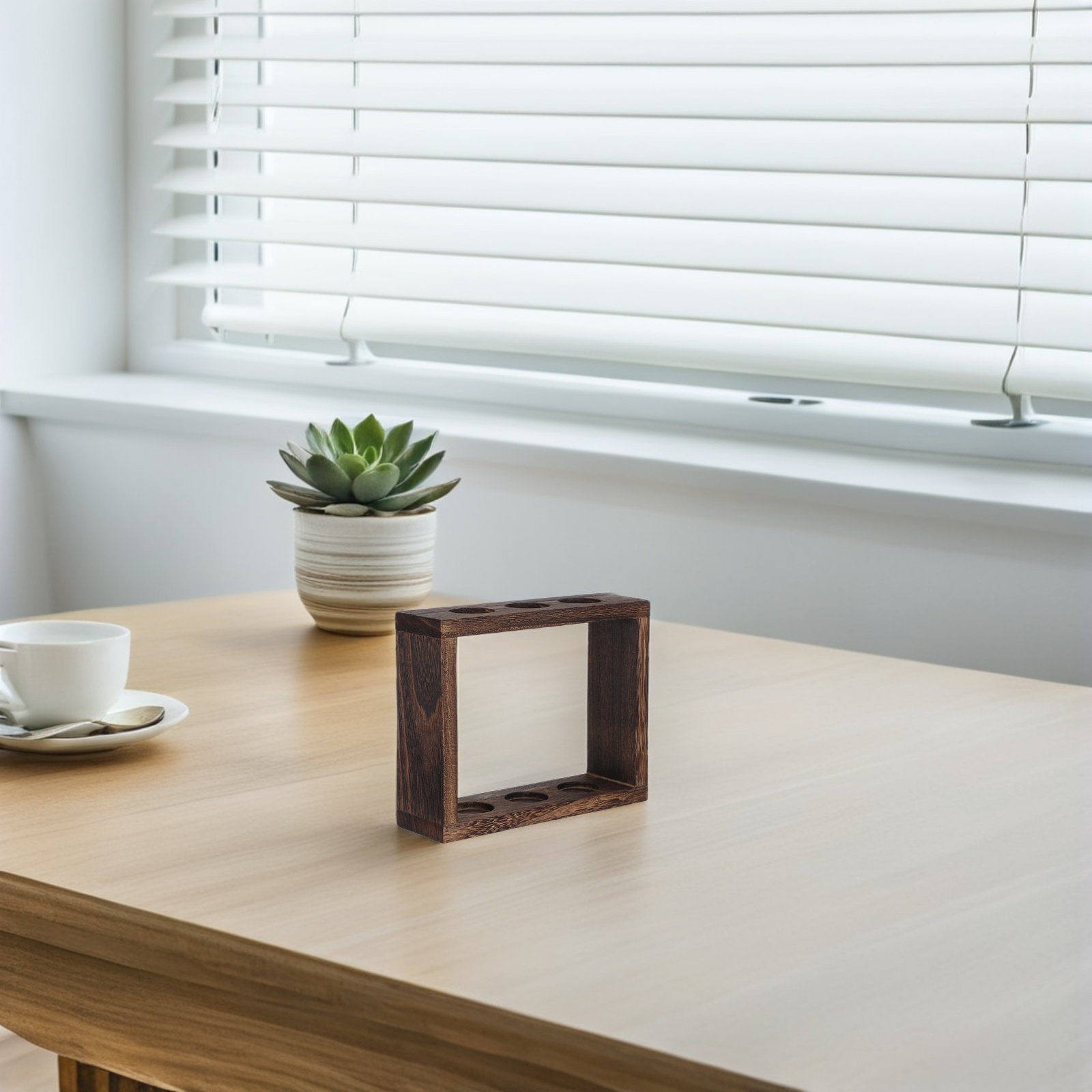 Soporte de madera para plantas - Propagation Station Vase reseña y precio