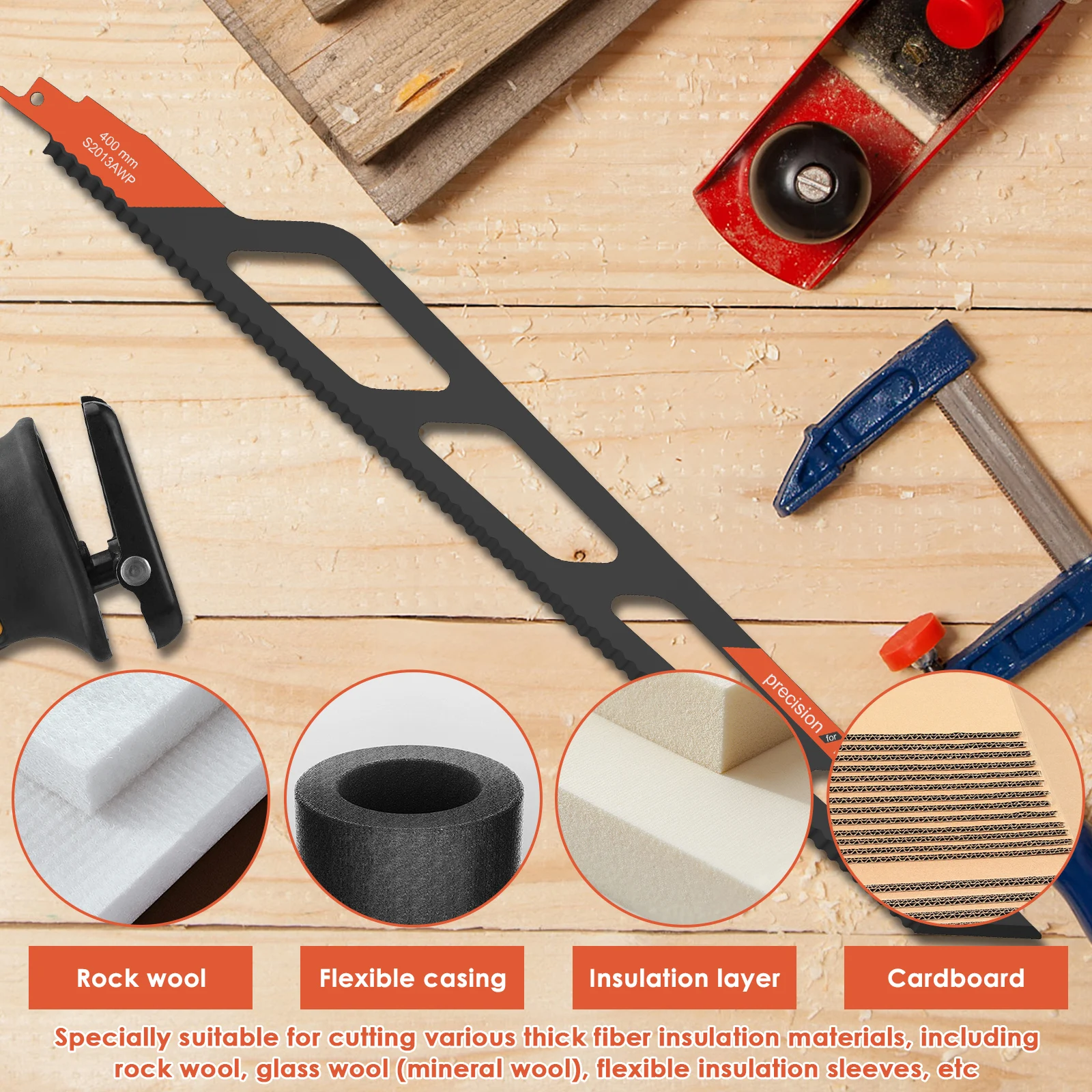Hoja de Sierra Recíproca de 16 - Cutting Board Foam reseña y precio